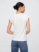 Футболка хлопковая женская GAP 700962911 M Белая (1159858252) - изображение 2