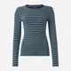 Лонгслив длинный женский GAP 619753379 S Синий/Зеленый (1159858663) - изображение 7