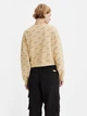 Свитшот на флисе женский Levi`s 909813898 L Бежевый (1159858314) - изображение 2