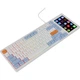Клавіатура Ajazz AKP815 Huano Red Switch White (AKP815-R-WBO) ( білий, синій ) 17941 - зображення 14