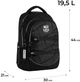 Рюкзак підлітковий Kite Education teens FC Barcelona 44x30x22 см 19.5 л Чорний (BC26-727L) - зображення 3