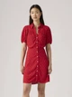 Платье-рубашка короткое летнее женское Levi`s 101147940 S Красное (1159858592) - изображение 1