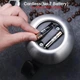 Кружка-мешалка магнитная Auto Magnetic Mug RESTEQ 400 мл. Чашка с автоматическим размешиванием. Металлическая чашка черного цвета - изображение 6