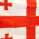 Флаг Грузии RESTEQ 150×90 см — бело-красный грузинский флаг Georgia из полиэстера, прочный флаг для дома, улицы и мероприятий - изображение 2