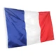 Флаг Франции 150х90 см полиэстер French flag французский триколор синий белый красный RESTEQ - изображение 5