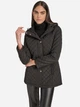 Куртка демисезонная удлиненная с капюшоном женская Calvin Klein 987970953 L Черная (1159858681) - изображение 2