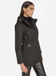 Куртка демисезонная удлиненная с капюшоном женская Calvin Klein 987970953 L Черная (1159858681) - изображение 4