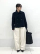 Пальто осеннее короткое женское Uniqlo 599644222 2XL Синее (1159858652) - изображение 14