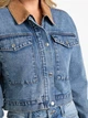 Джинсовая куртка женская Guess 185573097 L Синяя (1159858756) - изображение 5