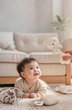 Подарочный набор погремушек и прорезывателей Julebaby для младенцев 8 шт Бежевый 89472 - изображение 4