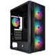 Корпус 1stPlayer X5-BK-4F1 Чорний 750W (X5-BK-4F1-PS-750FK-EU) - изображение 7