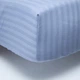 Простирадло на резинці Moon&Star Soft Blue Satin Stripe 100х200х20 см (MS-850005846) - изображение 1
