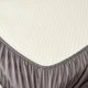Простирадло на резинці Moon&Star Stripe Black Satin Stripe 120х190х25 см (MS-850005387) - изображение 2