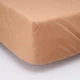 Простирадло на резинці Moon&Star Caramel Luxe Бязь Gold Люкс 120х200х10 см (MS-850001808) - зображення 1