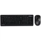 Комплект (клавіатура, миша) бездротовий A4Tech FG1012S Black/Grey Сірий 25211 - изображение 15