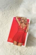 Комплект: бэби-долл и трусики Obsessive 46/48(L/XL) Красный (100953) - изображение 6