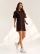 Платье ISSA PLUS 15620 XXL темно-коричневое (issa2007682813360) - изображение 2