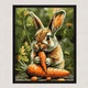 Картина по номерам Кролик с морковкой 40*50 Origami (LW3507) (0100-386) - изображение 6