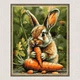 Картина по номерам Кролик с морковкой 40*50 Origami (LW3507) (0100-386) - изображение 7