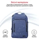 Рюкзак для ноутбука Promate Trekpack BP 17.3" Blue ( Синій ) 16302 - изображение 9