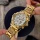 Наручные часы Forsining 6914 Gold-White Steel Элегантный - изображение 2