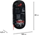 Пенал школьный Kite Tokyo 22x8.5x4.5 см Черный (K26-599-18) - изображение 6