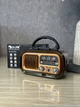 Портативний радіоприймач Golon з Bluetooth, FM AM SW, USB, microSD, акумуляторний, від мережі 220 В для дому та дачі - зображення 2