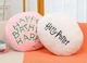 Декоративная плюшевая подушка Harry Potter Гарри Поттер - сова Букля - белая 40 см - изображение 2