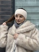 Пов'язка на голову жіноча тепла світло-бежева - зображення 1
