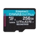 Картка пам'яті MicroSDXC 256 GB UHS-I/U3 Class 10 Kingston Canvas Go! Plus R200/W160MB/s (SDCG4/256GBSP) 36966 - изображение 4