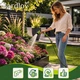Шланг для полива на автоматической катушке Gardlov 1/2" шланг 20 м + подводящий 2 м поворот на 180° настенный монтаж (27505) - изображение 4