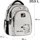 Рюкзак ортопедичний Kite Education teens Hello Kitty 40x29x17 см 20.5 л Бежевий (HK26-8001M) - зображення 3