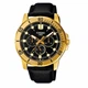 Чоловічий годинник Casio MTP-VD300GL-1E з контрастними мітками - зображення 1