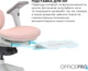 Кресло компьютерное офисное эргономичное OfficePro Elite OC950GLP Gray/Light Pink - изображение 11