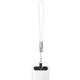 Дата кабель Hoco X126 Experto Type-C to Type-C 60W + Phone Holder & Lanyard (0.35m) Light Gray - изображение 3