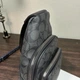 Чоловіча Сумка Бананка Стиль Коач На Груди Сумка-бананка Слінг Coach Преміум Якість (386455) - зображення 10