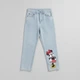 Дитячі комфортні джинси прямого крою Disney Minnie Mouse 122-128 см (6-8Y) блакитний - зображення 3