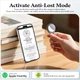 Метки Air Tracker QCOQ - набор из 4 штук. Локаторы предметов совместимы с Apple Find My (только для iOS), звуковой сигнал 100 дБ, - изображение 8
