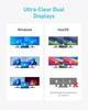 Адаптер хаб док-станція Anker (A8374) 7-в-1 USB-C з двома дисплеями 4K HDMI PD 100Вт швидкість передачі 10 Гбіт/с - зображення 3