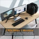 KVM-перемикач DIGITNOW! HDMI для 2 ПК и 2 мониторов (Dual Monitor Extended, 4K@60 Гц RGB 4:4:4, USB Hub, аудио, IR-пульт, Hotkey) - изображение 3