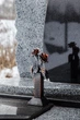 Букет кованых роз в вазе, кованые цветы из металла 2 бутона - изображение 2