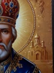Икона на алюминиевой пластине 20×30 см Николай Чудотворец образ великого христианского святого - изображение 2