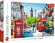 Пазл Trefl: Hiro Tanikawa — London Street / Улица Лондона (1000 элементов) — 10557 - изображение 1