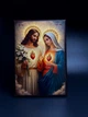Икона на алюминиевой пластине 20×30 см Пресвятые Сердца Иисуса и Марии - изображение 1