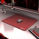 Ігрова поверхня ATTACK SHARK CM02 Black 450x400 мм (XL) Гладка Поверхня, 4мм Товщина RED/ЧЕРВОНИЙ (CM02R) - зображення 7