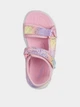 Дитячі сандалії для дівчат Skechers 35 рожевий 302682L LPMT - зображення 3