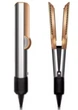 Випрямляч-фен для волосся 2 в 1 TINSOL Hair Dryer and Straightener Negative Ion Grey Gold (TGG) - зображення 1