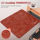 Ігрова поверхня ATTACK SHARK CM02 Black 450x400 мм (XL) Гладка Поверхня, 4мм Товщина RED CONTOUR/ЧЕРВОНИЙ В СМУЖКУ (CM02RC) - зображення 5