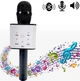 Универсальный караоке-микрофон Q7 с Bluetooth и чехлом Черный - изображение 10