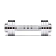 Гантель регульована Adidas Adjustable Chrome Dumbbell Сріблястий 1-5 кг (ADWT-11400) - изображение 3